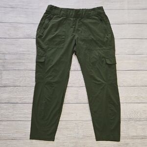 Athleta Women's Chelsea Cargo Pants Green Size 12